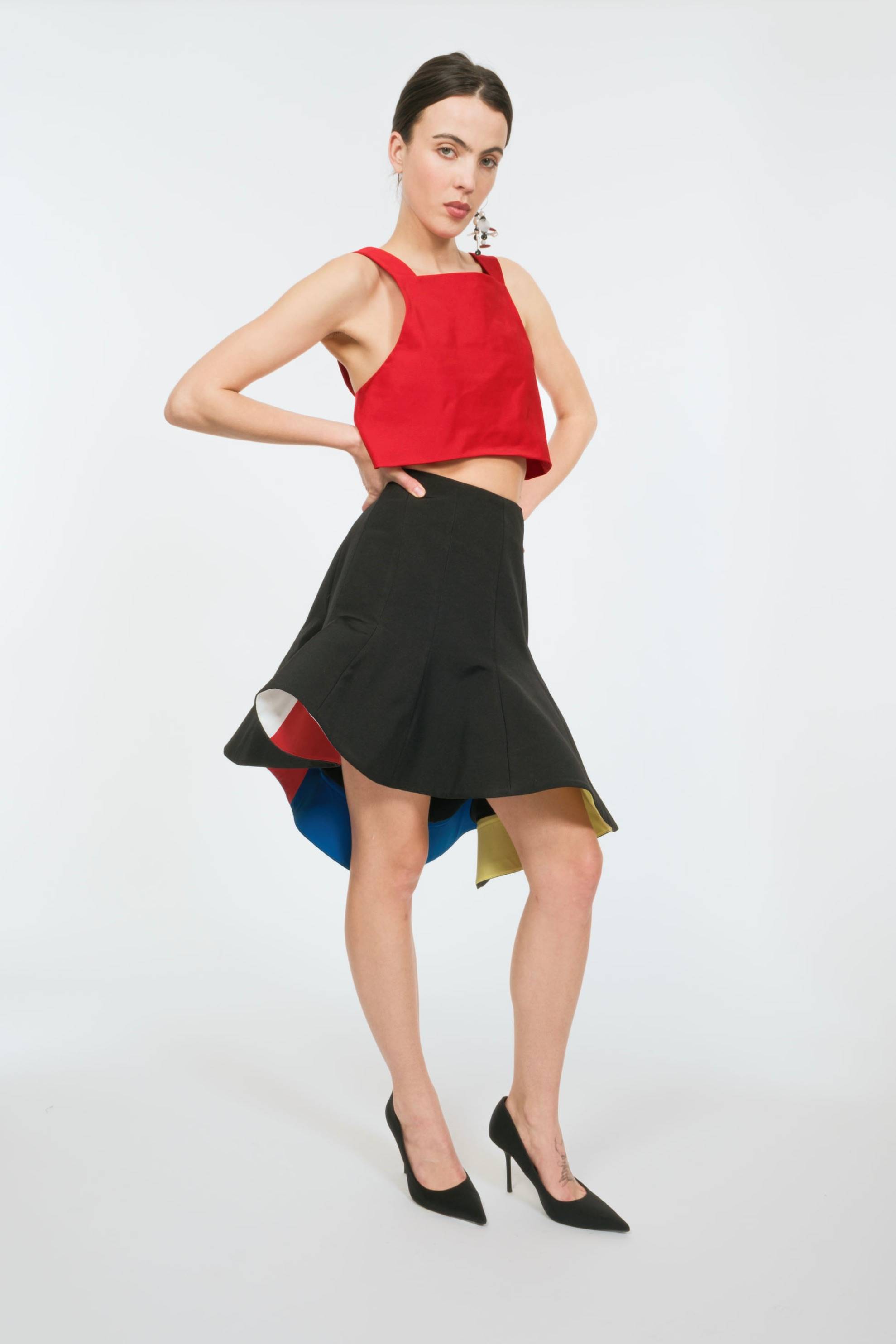 Fifi Top in Ridged Cotton – Rosie Assoulin
