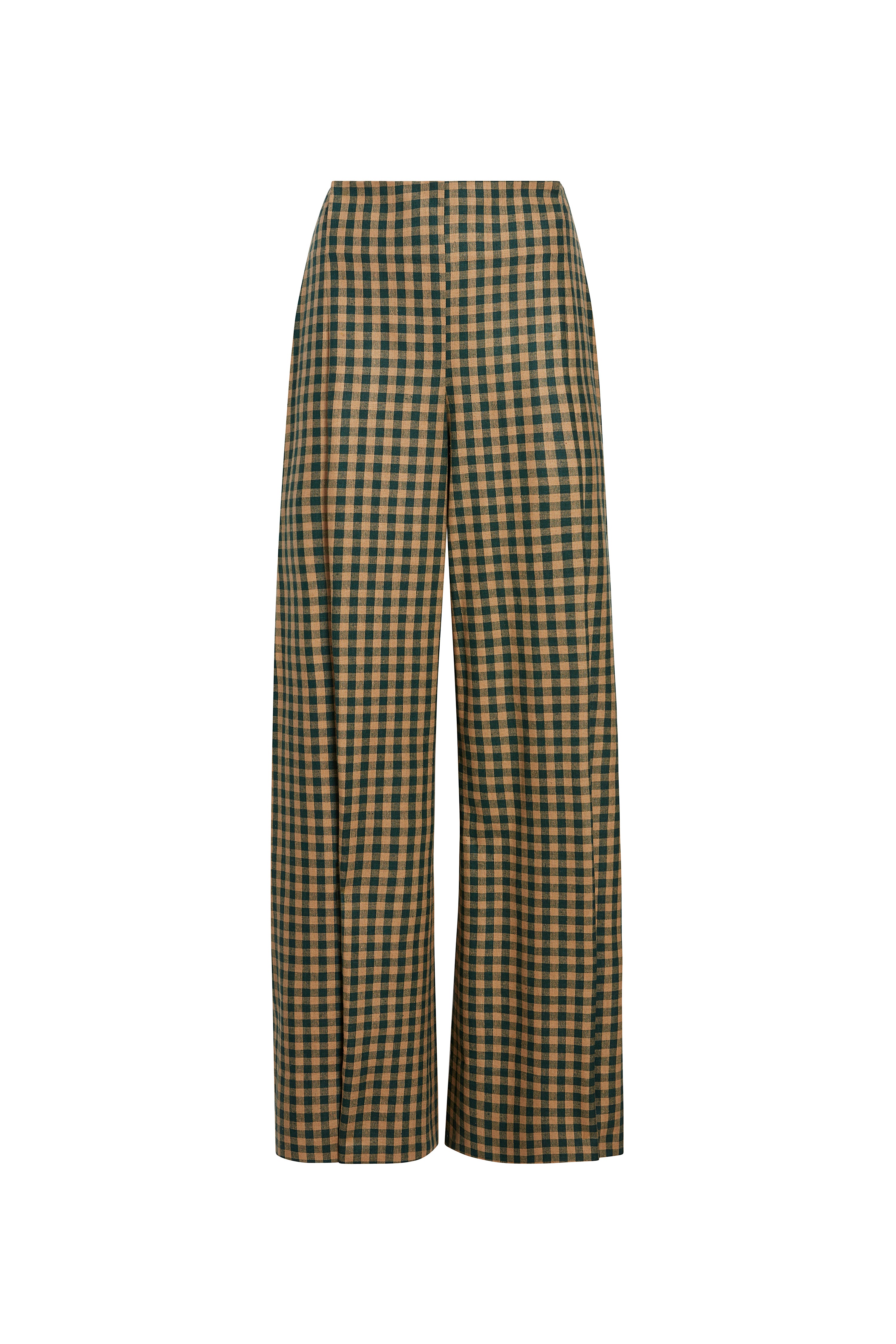 Sazz Vintage Clothing: (35x29) Mens Vintage 70s Disco Pants! Ochre, Orange  & Sage Green Plaid!