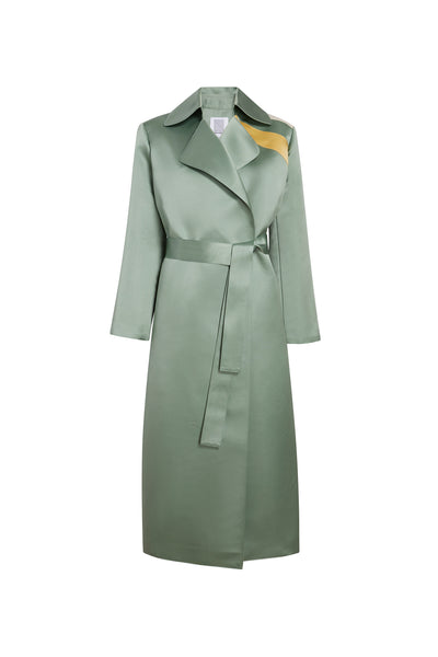 Easy Like Saturday Evening Trench - Sage