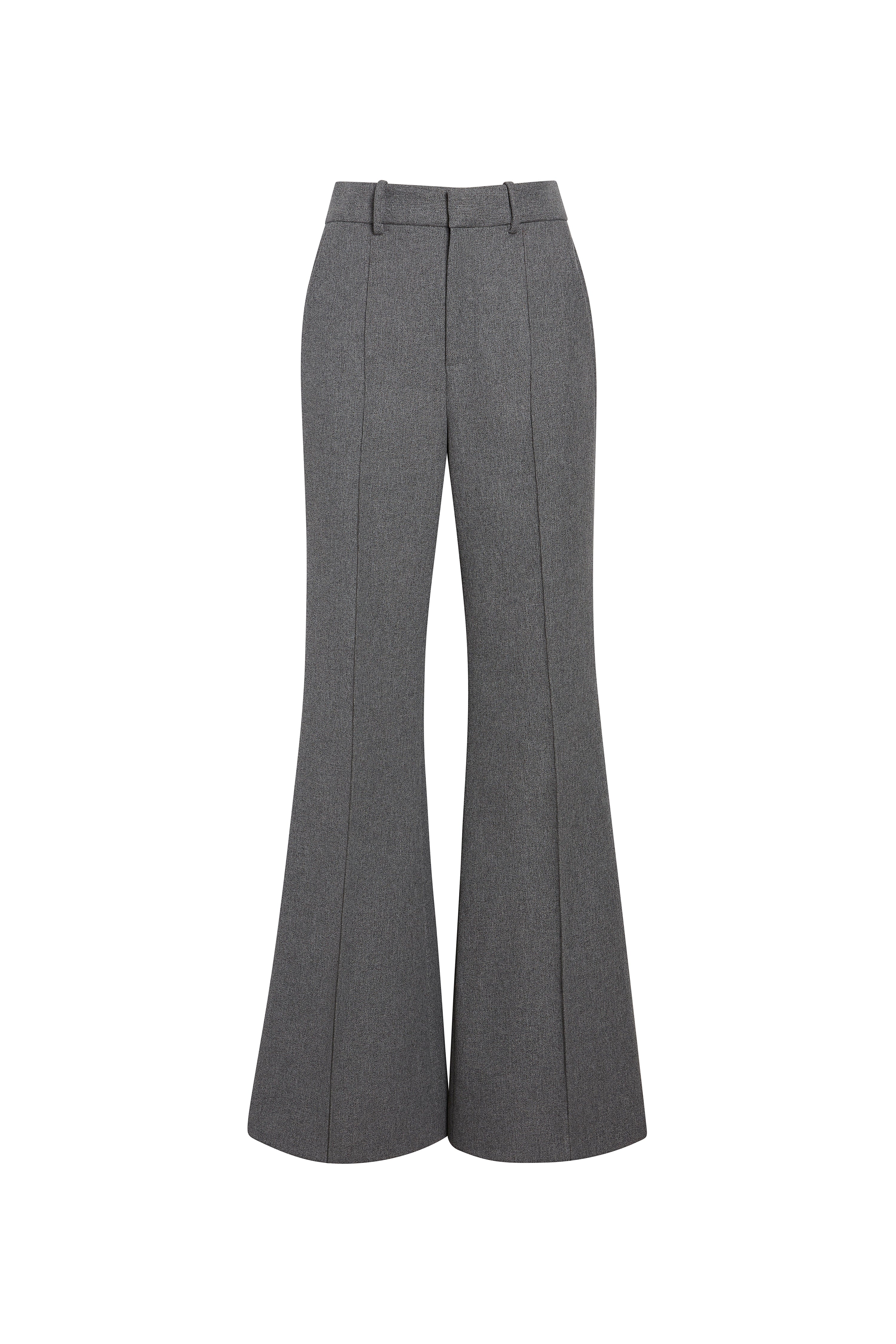 Jersey Flared Trousers