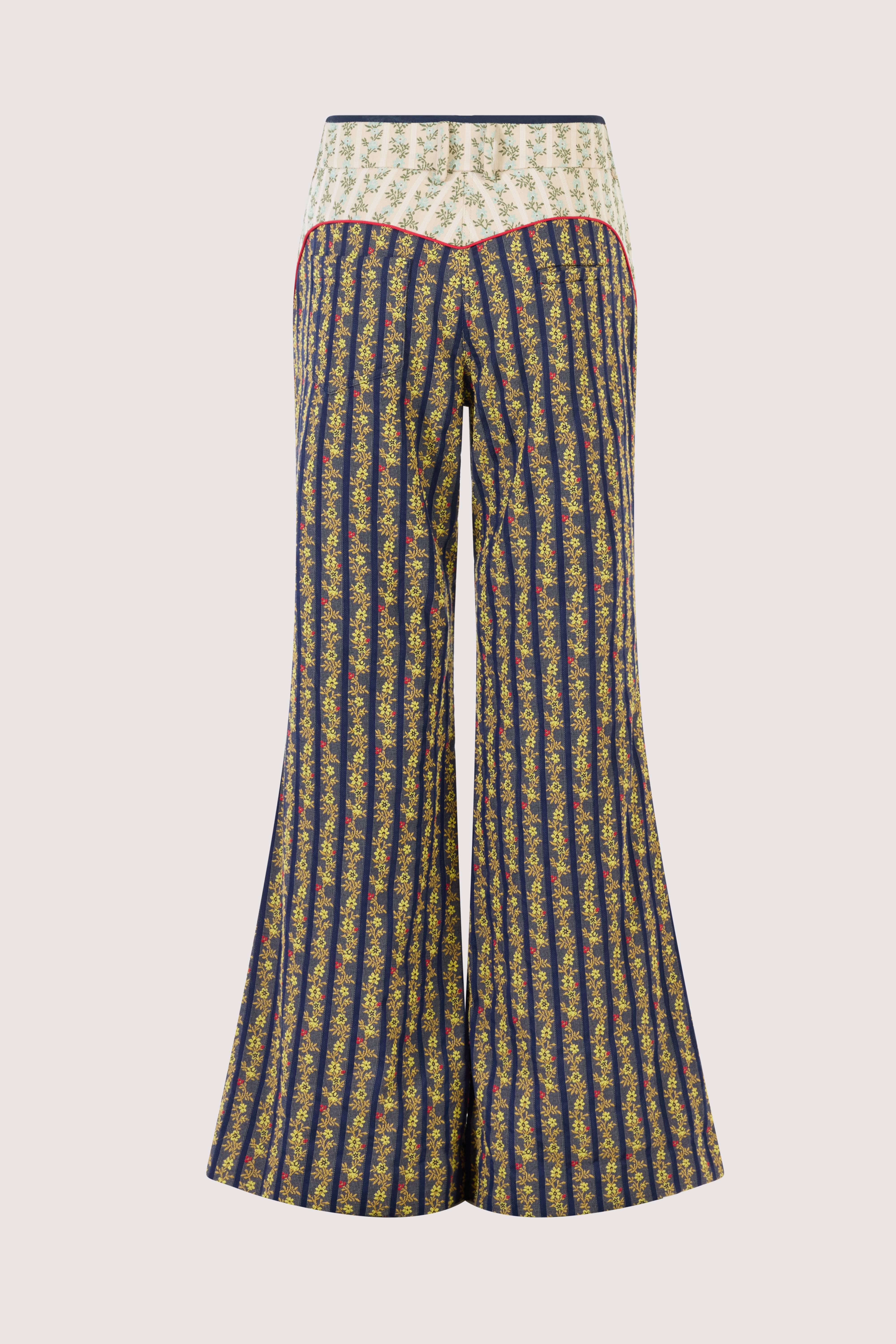 Ride or Fly Pants in in English Floral Jacquard – Rosie Assoulin