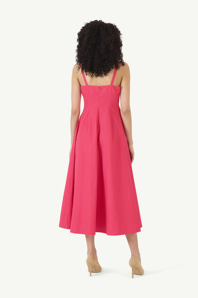 Pocktail Dress in Cotton Poplin