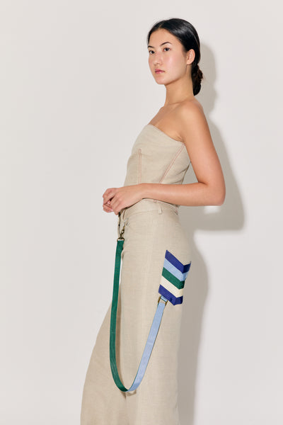Ribbon B Boy Pant in Linen Canvas