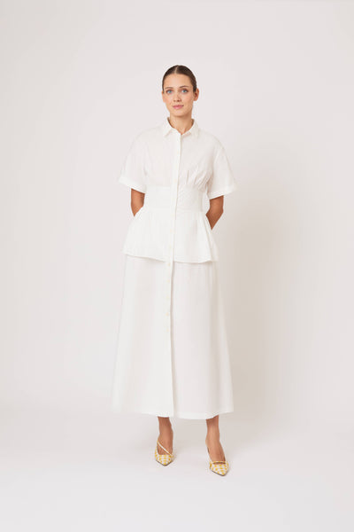 Boogie Woogie Bugle Boy Dress in Cotton Poplin