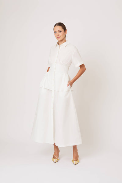 Boogie Woogie Bugle Boy Dress in Cotton Poplin