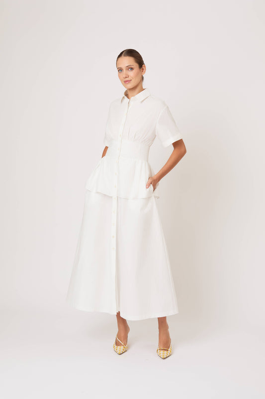 Boogie Woogie Bugle Boy Dress in Cotton Poplin