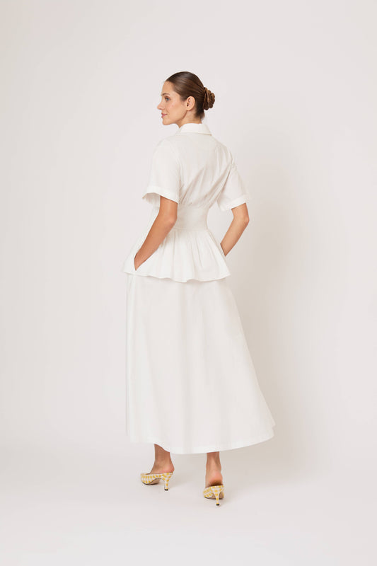 Boogie Woogie Bugle Boy Dress in Cotton Poplin