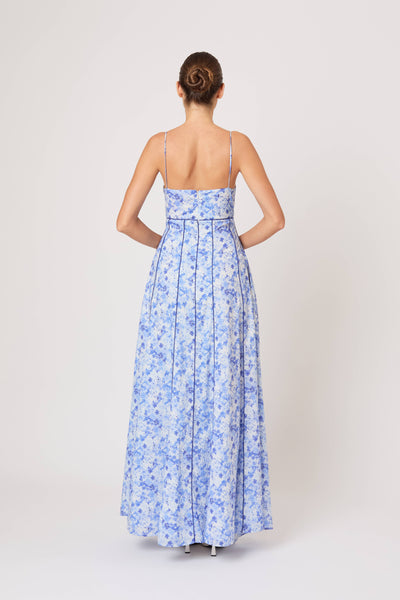 Cami Maxi Dress in Watercolor Floral