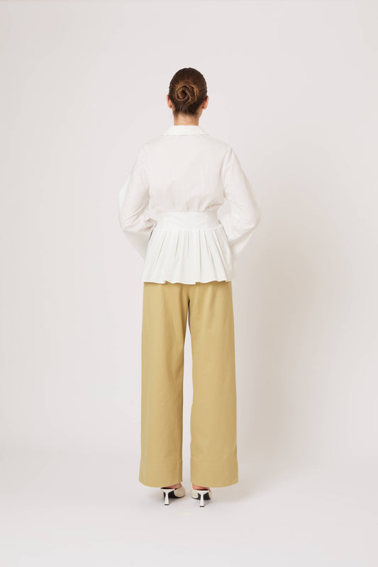 Boogie Woogie Bugle Boy Top in Cotton Poplin