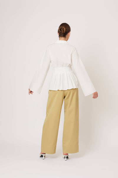 Boogie Woogie Bugle Boy Top in Cotton Poplin