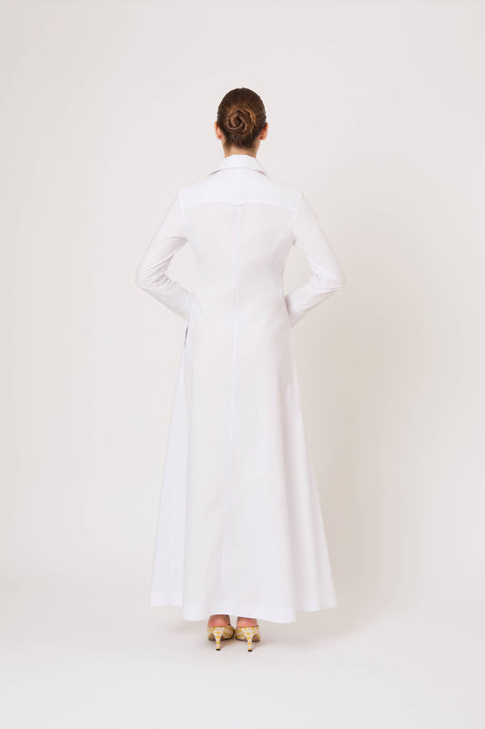 Groovy Shirtdress in Cotton Poplin