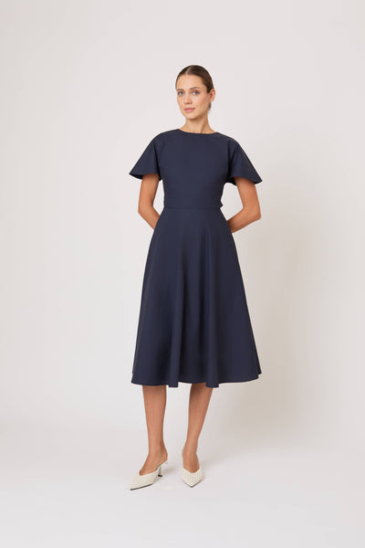 Buttercup Dress in Cotton Taffeta