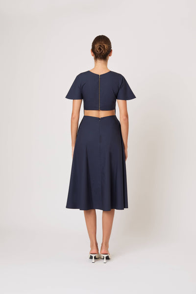 Buttercup Dress in Cotton Taffeta