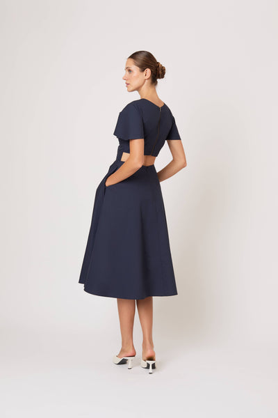 Buttercup Dress in Cotton Taffeta