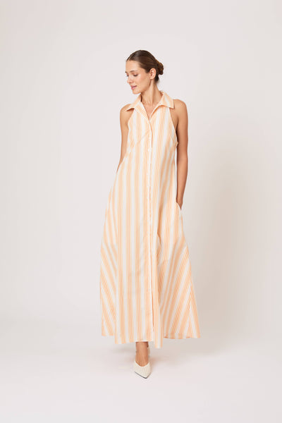 Take It Or Sleeveless Dress in Men's Shirting