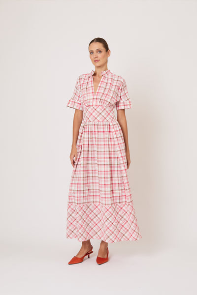 Ask for Directions Shirt Dress in Seersucker