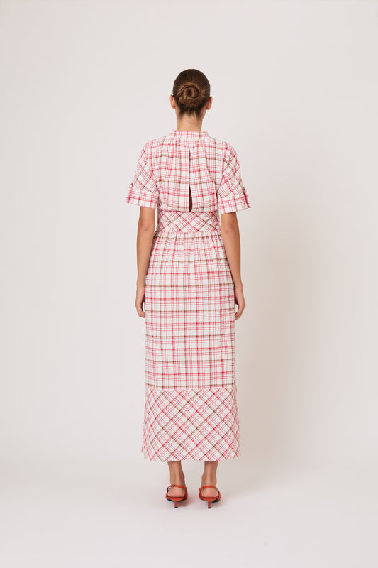 Ask for Directions Shirt Dress in Seersucker