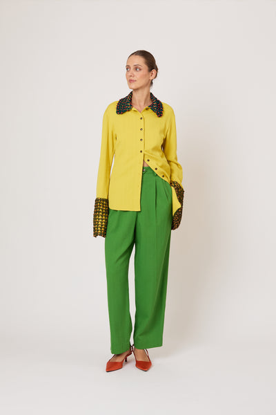 Sporty Pant in Spongy Crepe