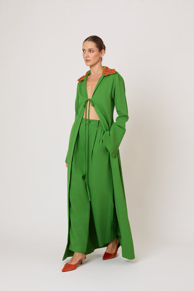 Sporty Pant in Spongy Crepe