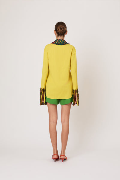 Ride or Fly Shorts in Spongy Crepe