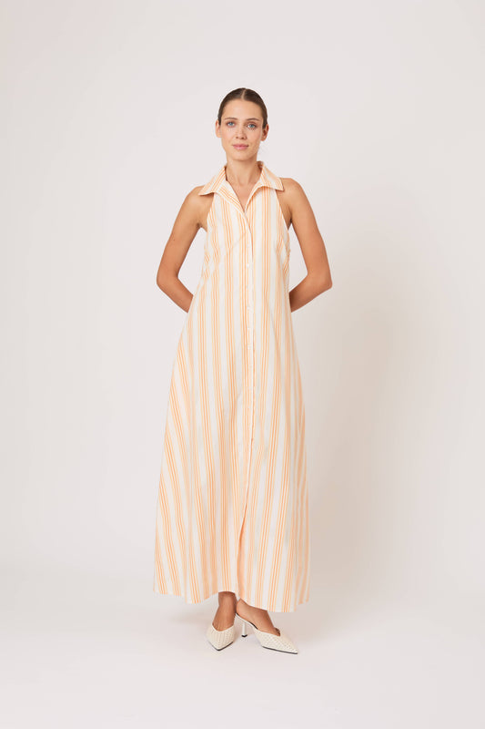 Take It Or Sleeveless Dress in Men's Shirting