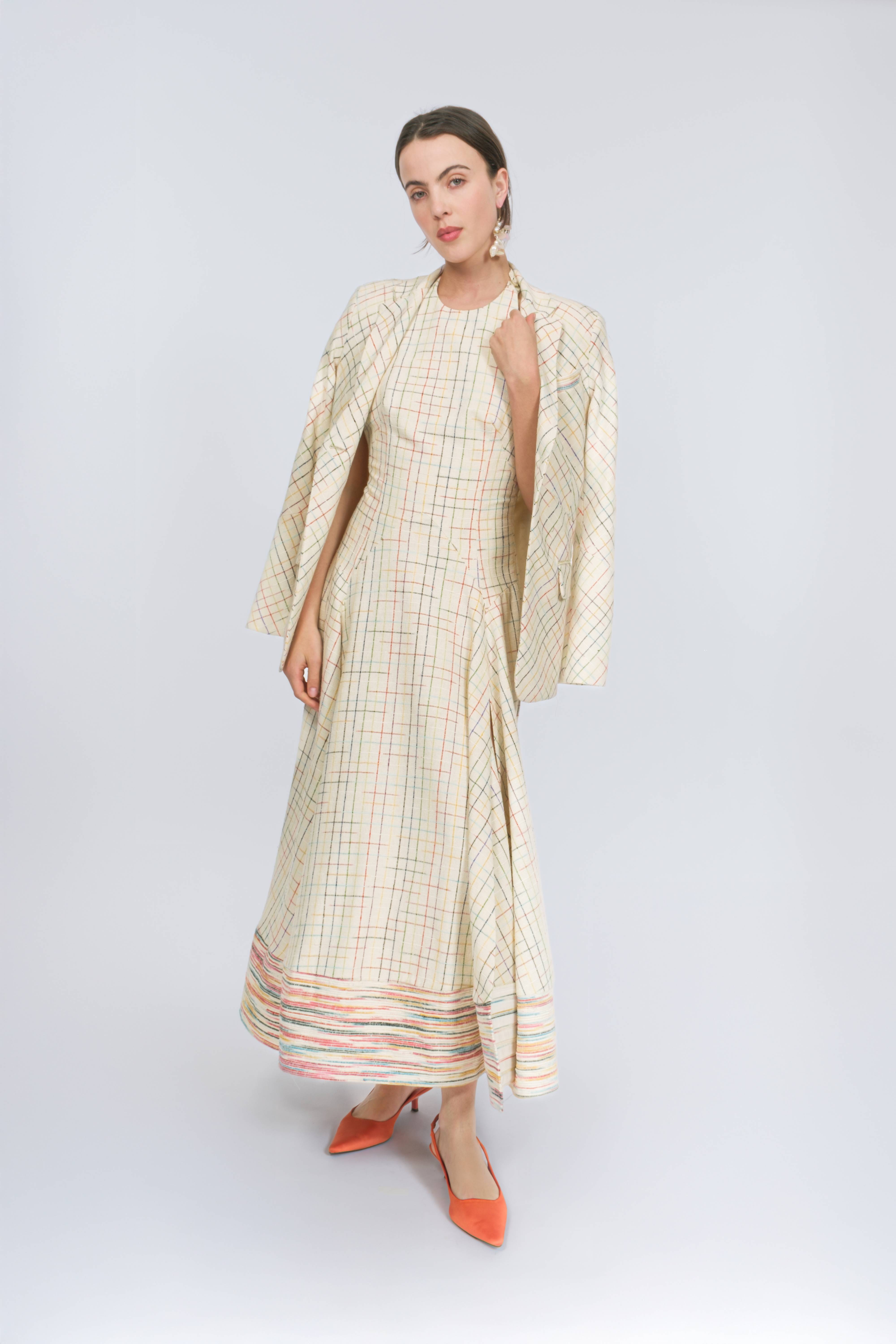 A La Mode Gown in Floral Malta Linen Jacquard – Rosie Assoulin
