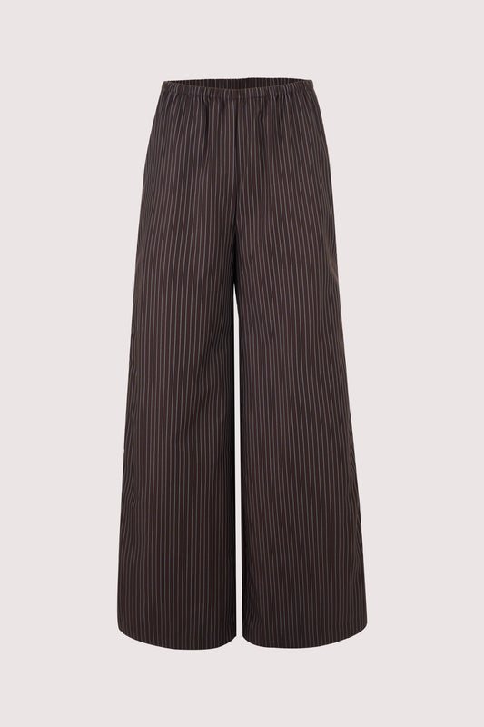 High Line Pant in Pinstripe Twill