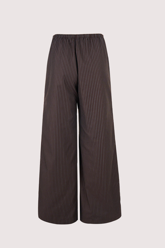 High Line Pant in Pinstripe Twill