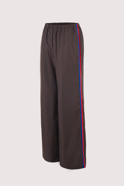 High Line Pant in Pinstripe Twill