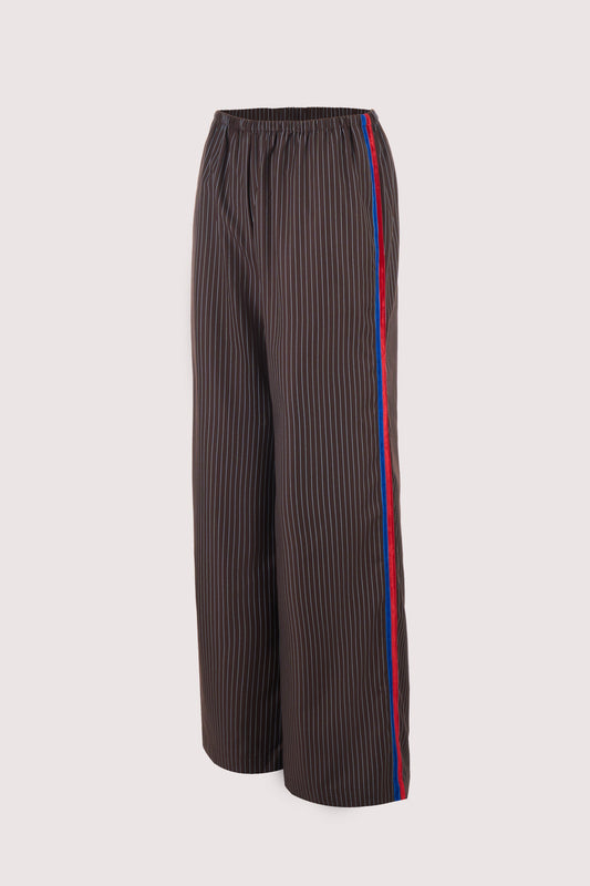High Line Pant in Pinstripe Twill