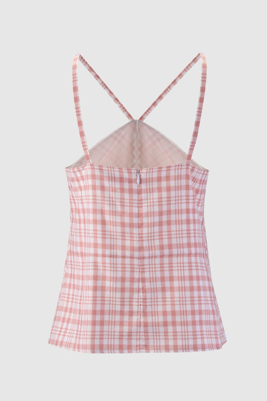 Call Me Maybe Top in Easy Breezy Plaid