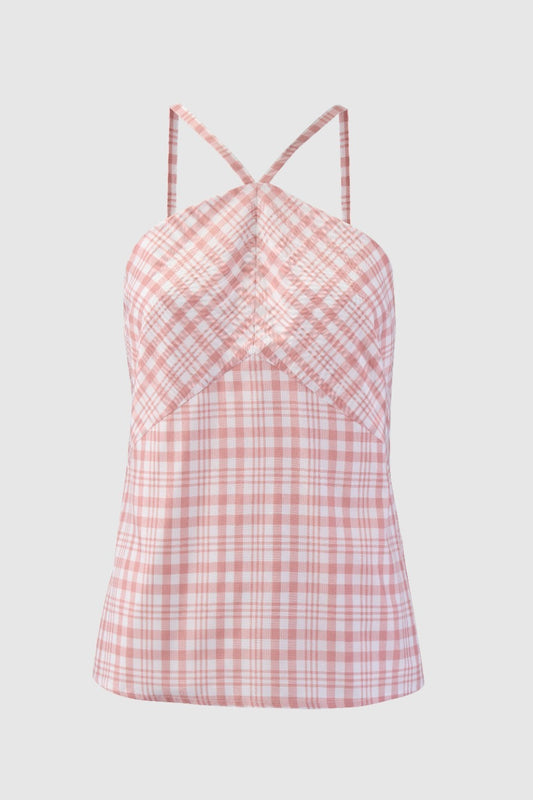 Call Me Maybe Top in Easy Breezy Plaid