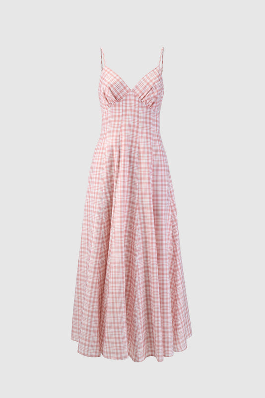 Cami Maxi Dress in Easy Breezy Plaid