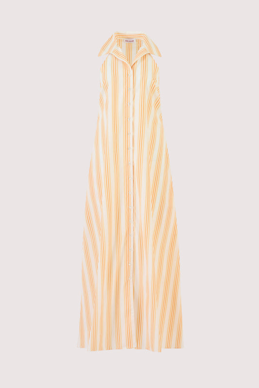 Take It Or Sleeveless Dress in Men's Shirting