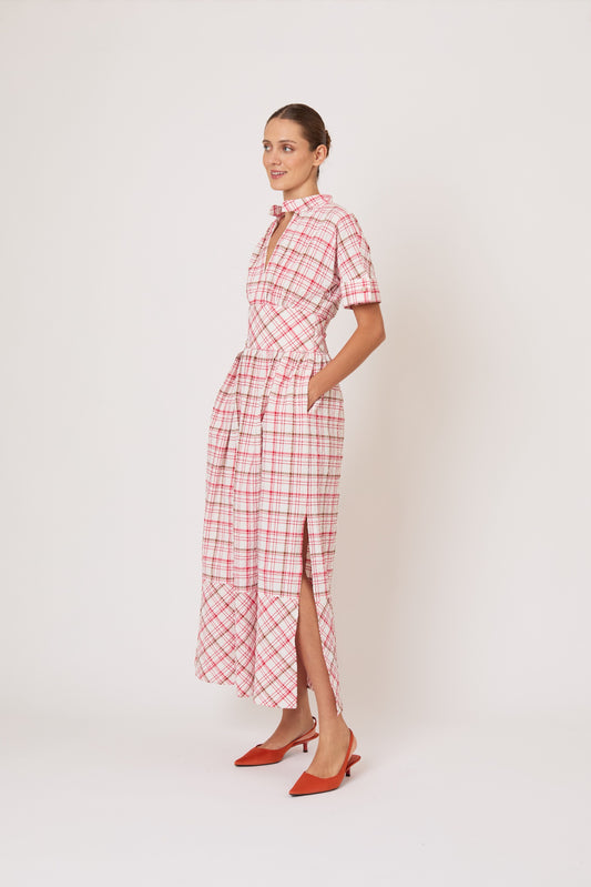 Ask for Directions Shirt Dress in Seersucker