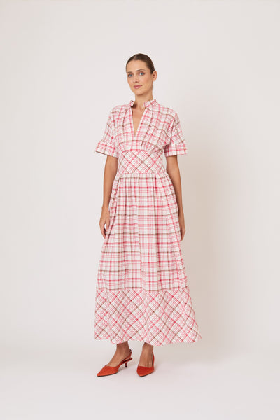 Ask for Directions Shirt Dress in Seersucker