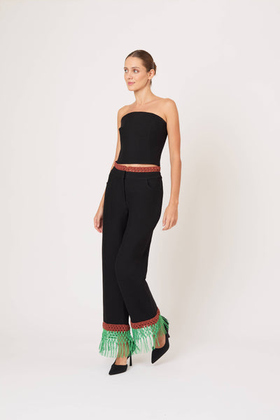 Venus Top in Ridged Linen