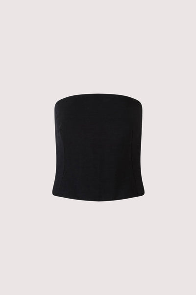 Venus Top in Ridged Linen