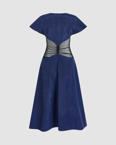 Sands Through the Hourglass Dress in Ridged Moire