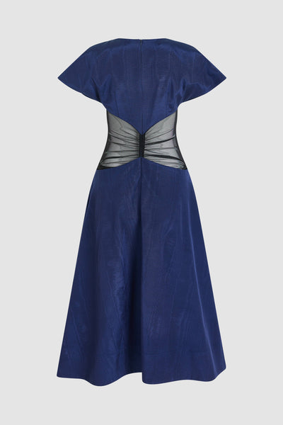 Sands Through the Hourglass Dress in Ridged Moire