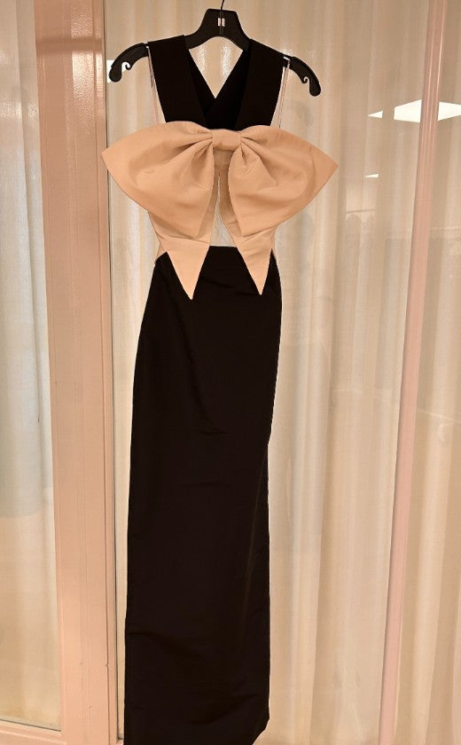 Fleet Week Classic Gown in Ultrafine Silk Faille Bubble Gum