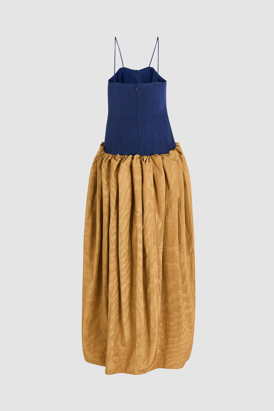 Spaghetti Strap Fifi Gown in Moire Tracee