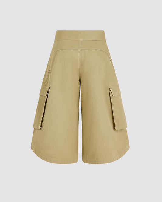 Surf Shorts in Khaki Utility