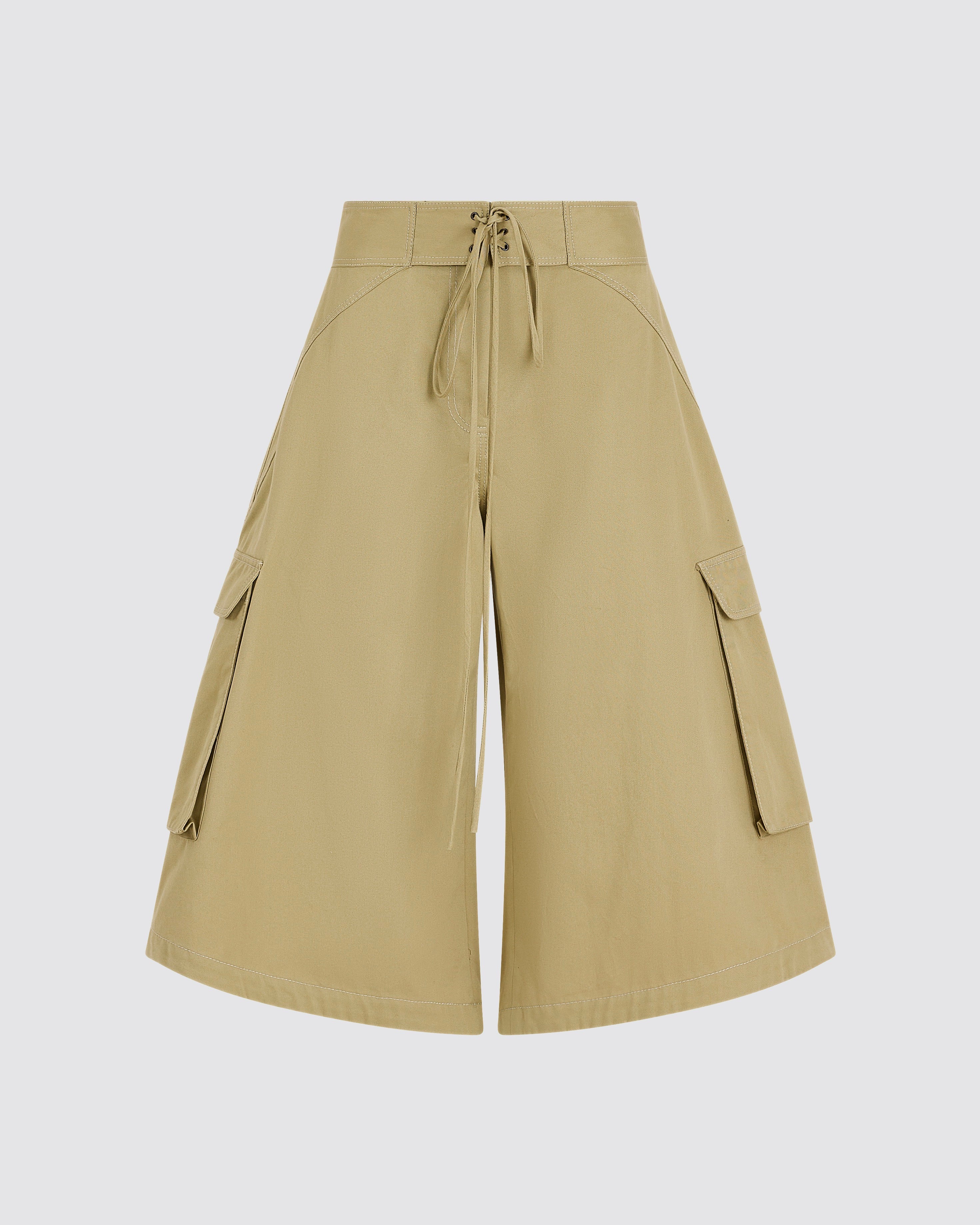 Surf Shorts in Khaki Utility – Rosie Assoulin