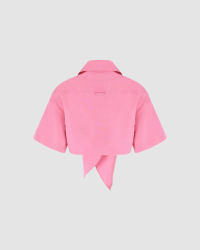 Tie Me Up, Tie Me Button Down in Ultrafine Silk Faille