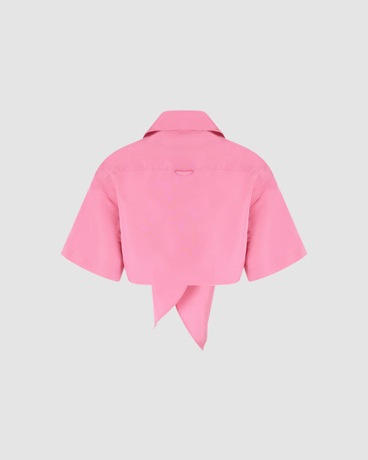 Tie Me Up, Tie Me Button Down in Ultrafine Silk Faille
