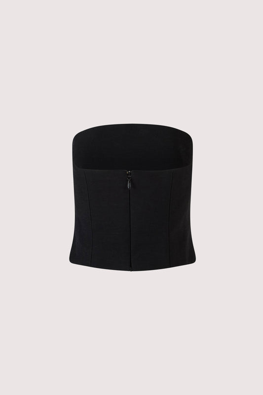 Venus Top in Ridged Linen