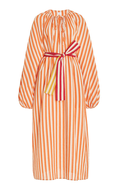 Sunny Caftan Dress in Vintage Stripes