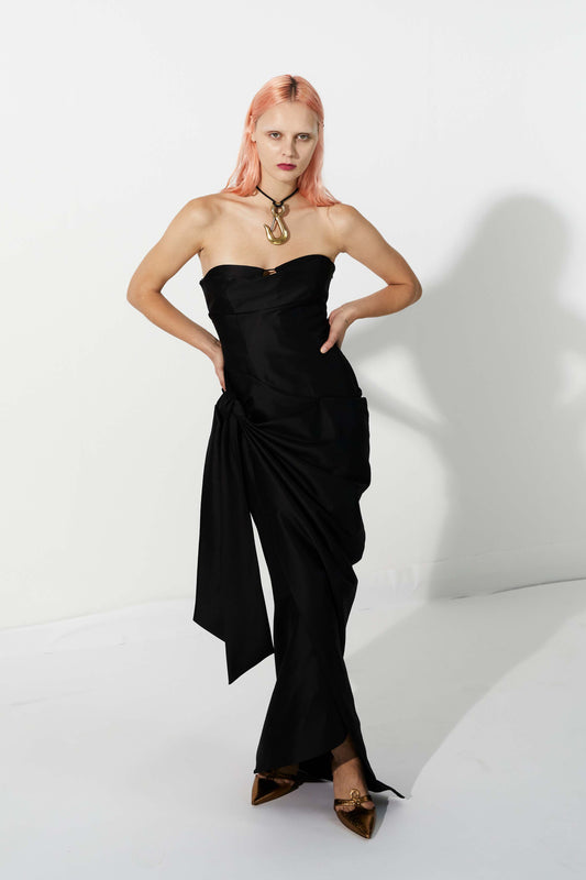 Knot Bustier Dress