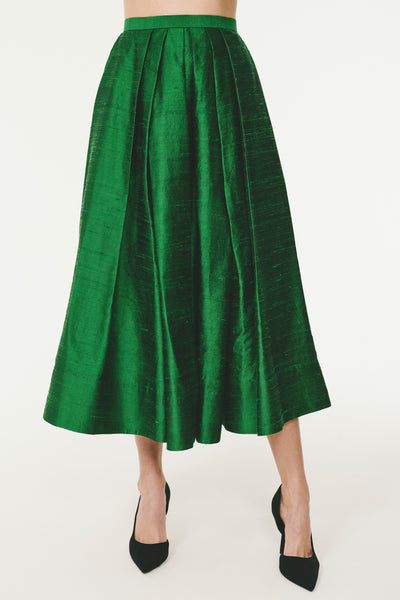 A-Line Skirt - Emerald